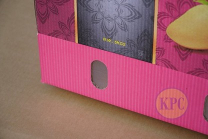 กล่องผลไม้เคลือบสีกันน้ำ - บริษัท เคพีซี คาร์ตัน จำกัด