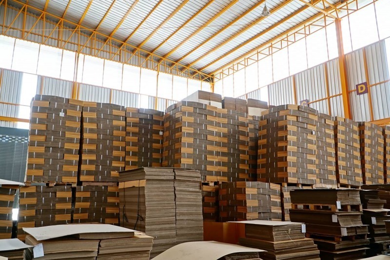 โรงงานผลิตกล่องกระดาษ